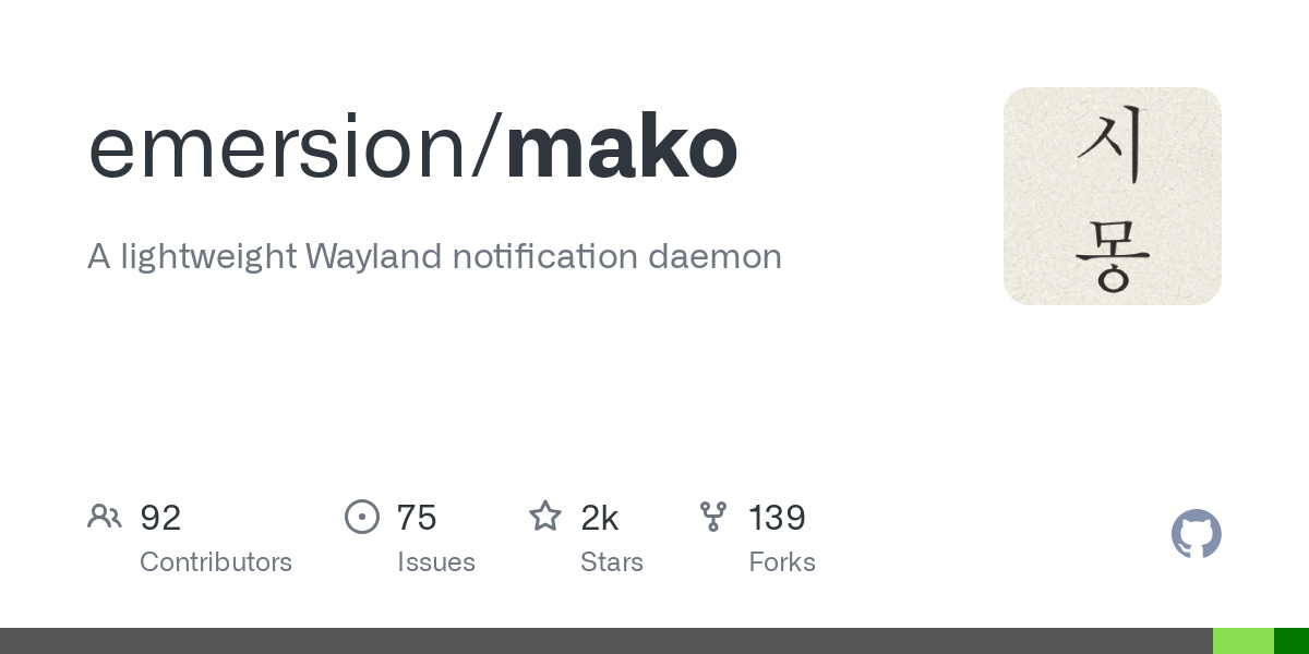 Mako Notification: Lightweight Daemon for Wayland Layer-Shell Support