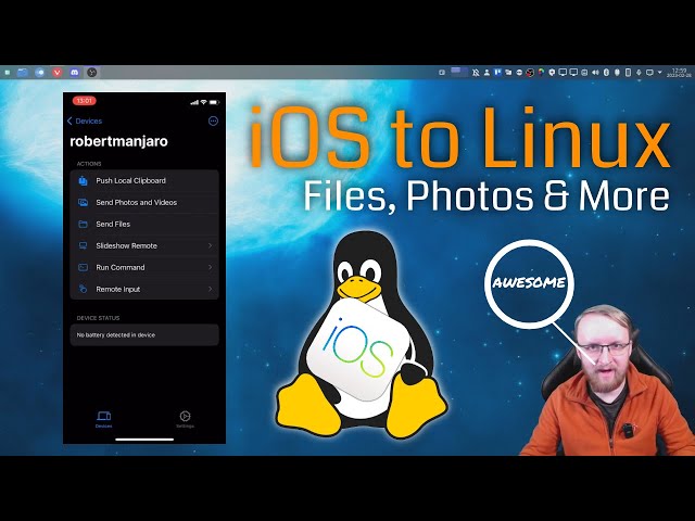 Transfer Photos and Files from iPhone to Ubuntu Easily