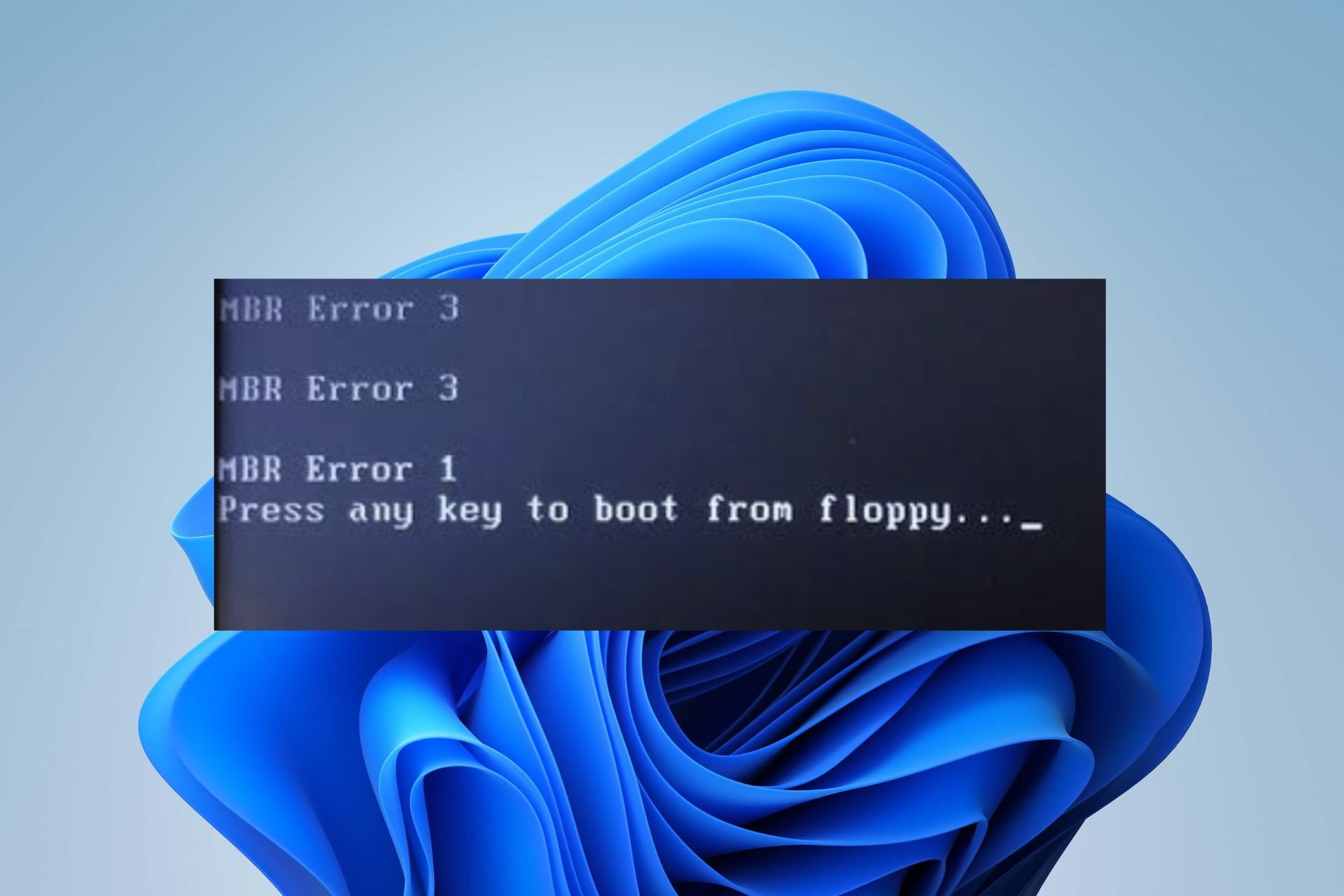 MBR Error 1: Quick Fixes for Boot-Up Problems