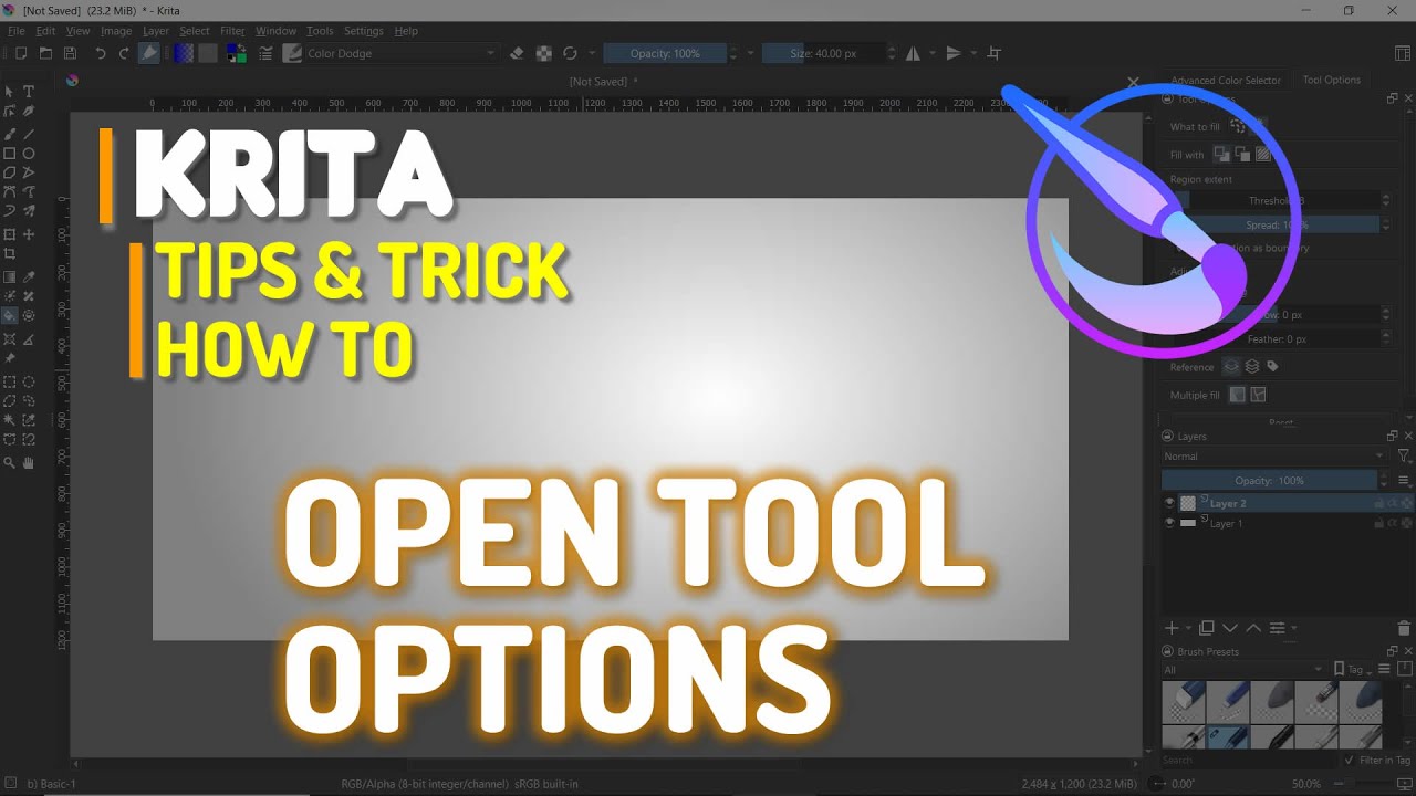 How to Open Tool Options in Krita: Step-by-Step Guide