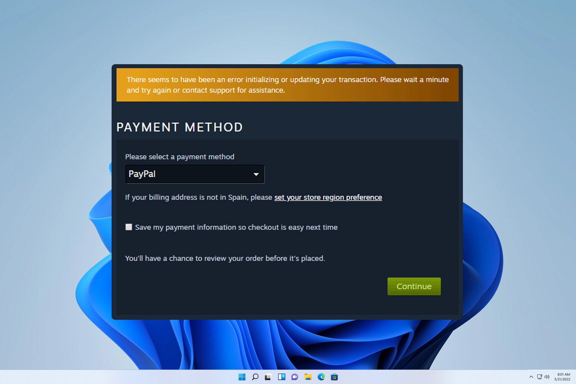 How to Resolve PayPal Payment Problems on Steam