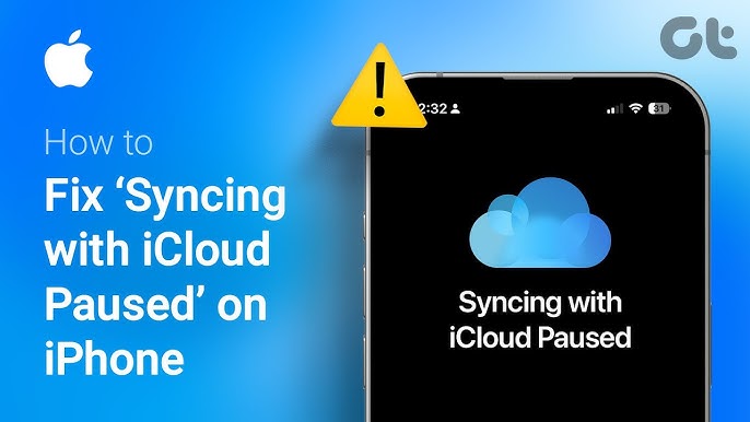 Syncing with iCloud Paused? Heres Why and What to Do