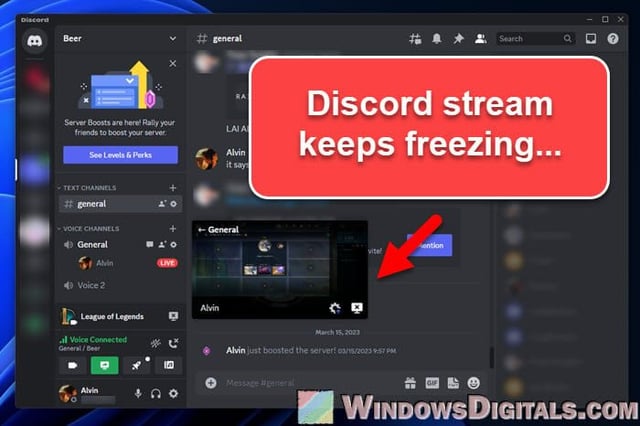 Why Is My Discord Screen Sharing Freezing and How to Fix It