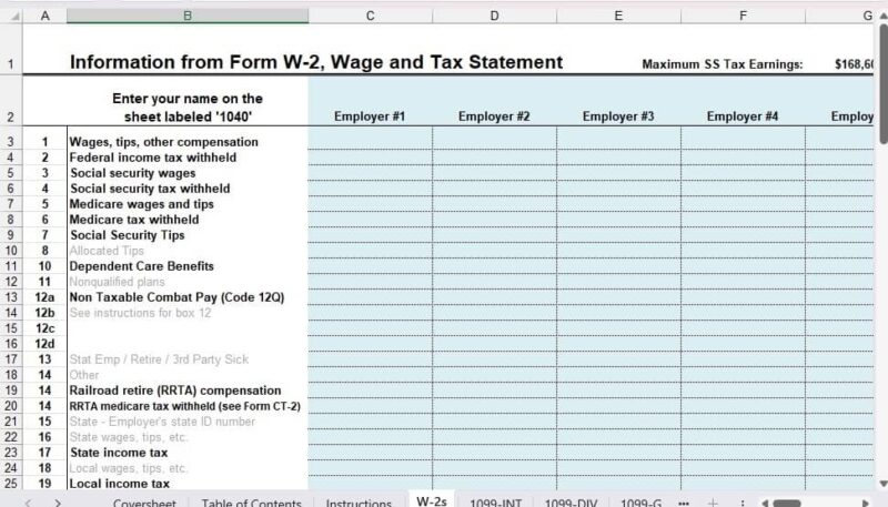 Free Glenn Reeves Tax Spreadsheet: Simplify Your Tax Returns