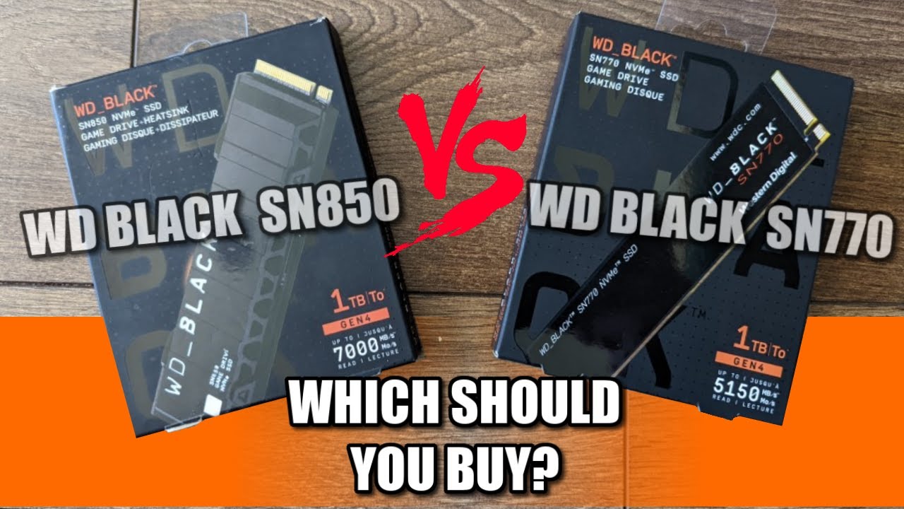 Choosing between sn850x and sn770: What you need to know.