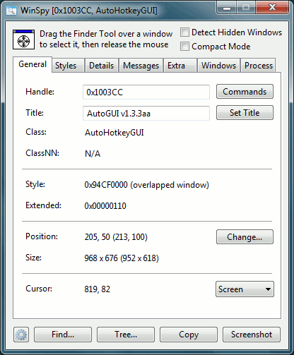 AutoHotkey Window Spy Details: HWND and Window IDs Explained