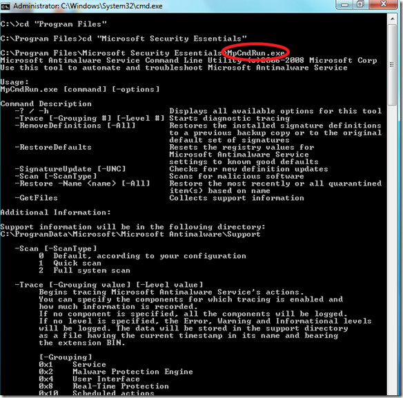 MpCmdRun.exe Command-Line: Tips and Tricks You Should Know