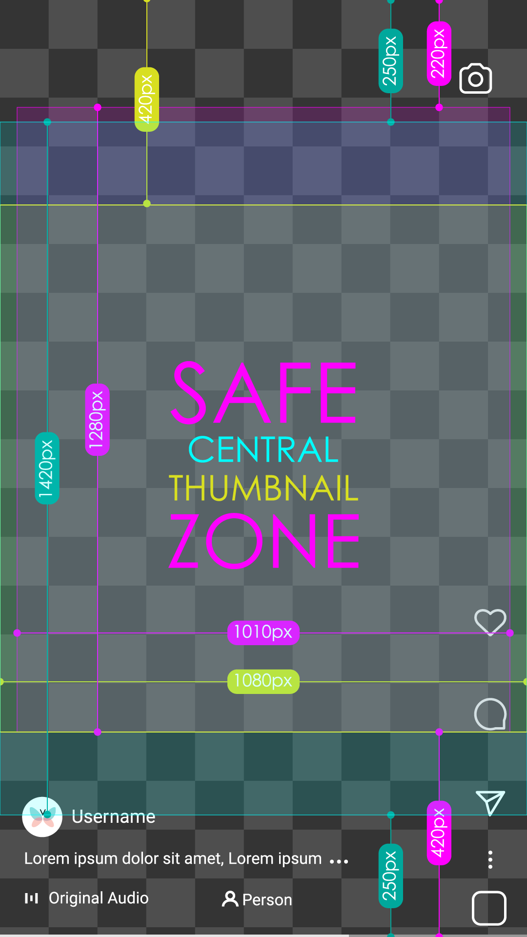 Instagram Reel Safe Zone Template: How to Use It to Avoid Getting Your Content Cut Off