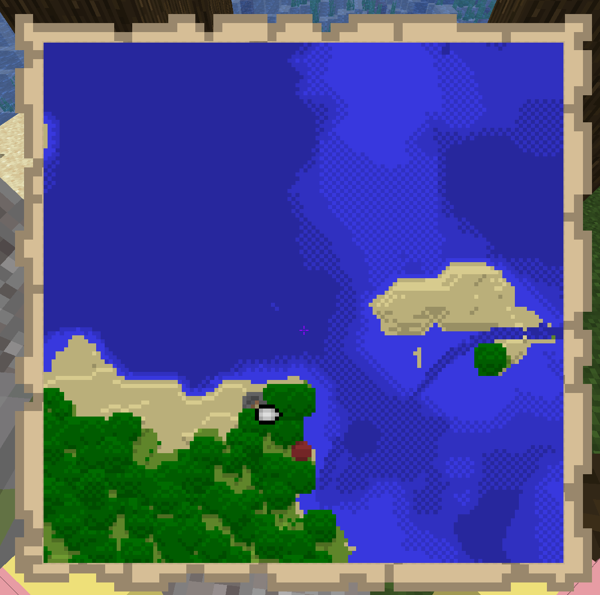 Fixed! Minecraft Buried Treasure Map No X Mark Issue Solved