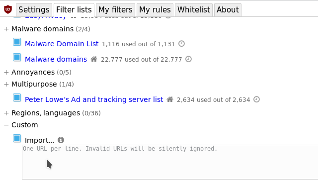 How to Update and Customize Your Ublock Origin Filter List