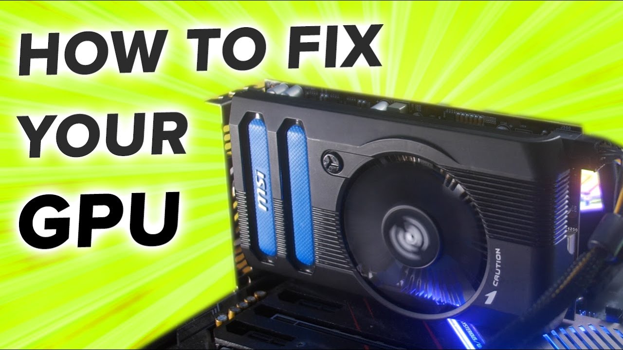 My Video Card Isnt Working! What Should I Do First?