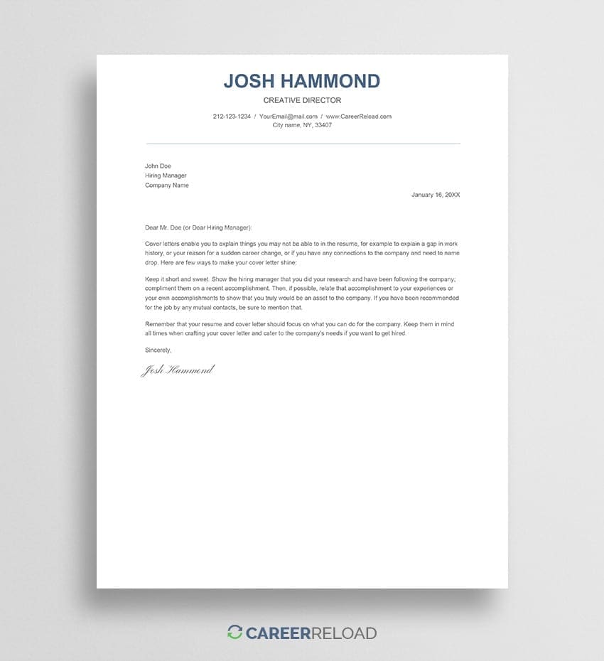 Free Google Doc Letter Template: Simple & Quick Download