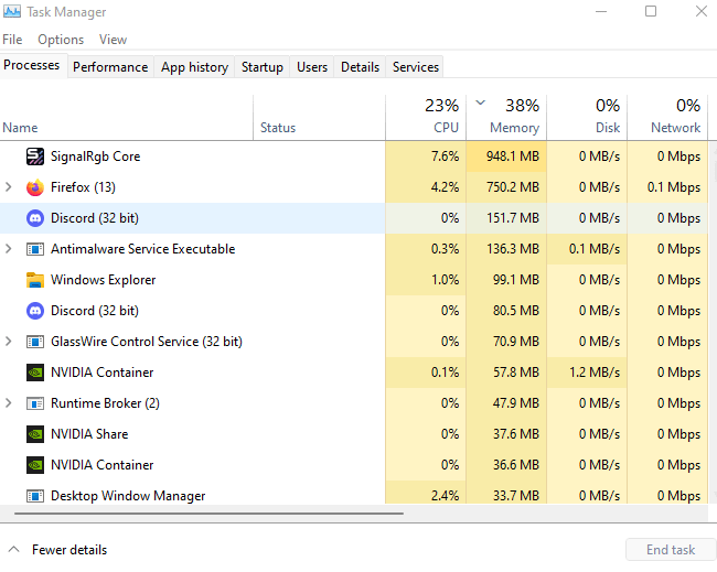 Troubleshooting Signal RGB Issues: Performance and High CPU Usage