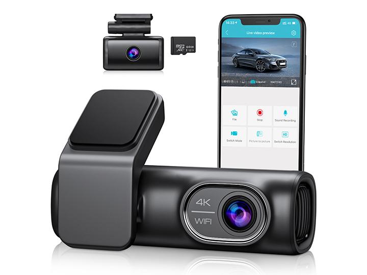 Ombar M572 Dash Cam: Front and Rear 4K Clarity for Every Drive